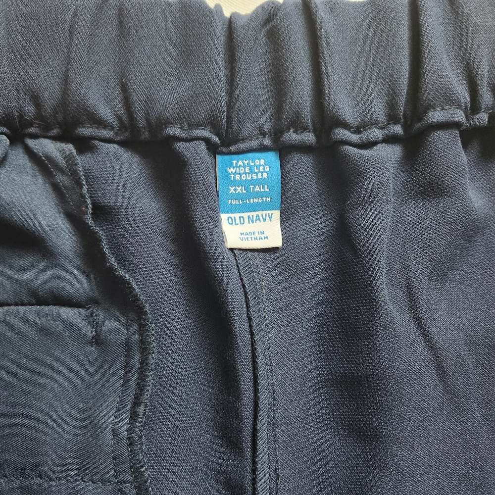 Old Navy Women's Extra High-Waisted Wide-Leg Trouser Pants Size 2XLT Tall NWT - Picture 5 of 6